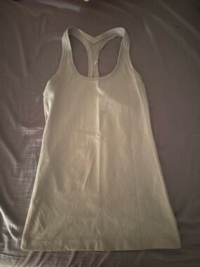 Women’s Racerback Tank Top in Light green